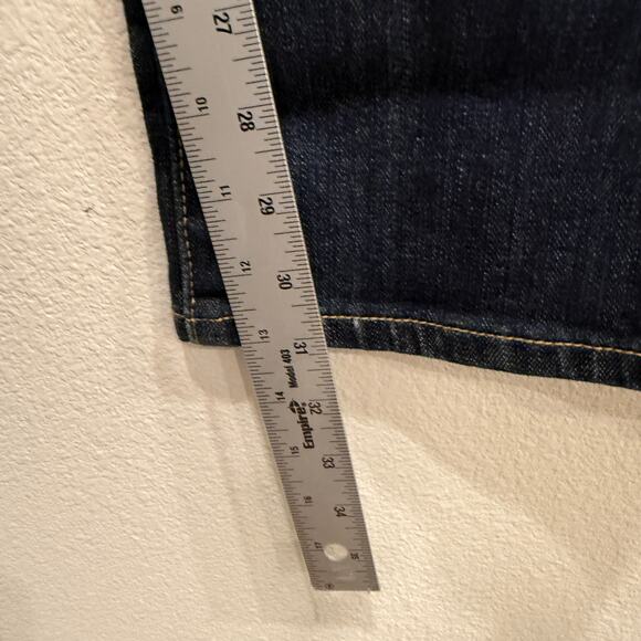 NWT Levi’s Women’s 20W 580 Defined Waist Boot Cut Jeans Dark Wash Plus Western - Picture 7 of 9